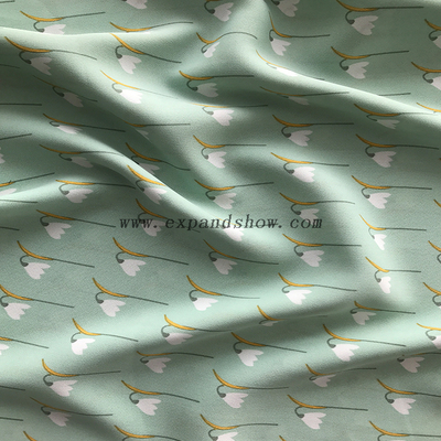 Rhombus printed fabric 