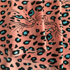 Rhombus printed fabric 