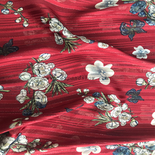 Beautiful silver stripe fabric 
