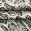 Beautiful silver stripe fabric 