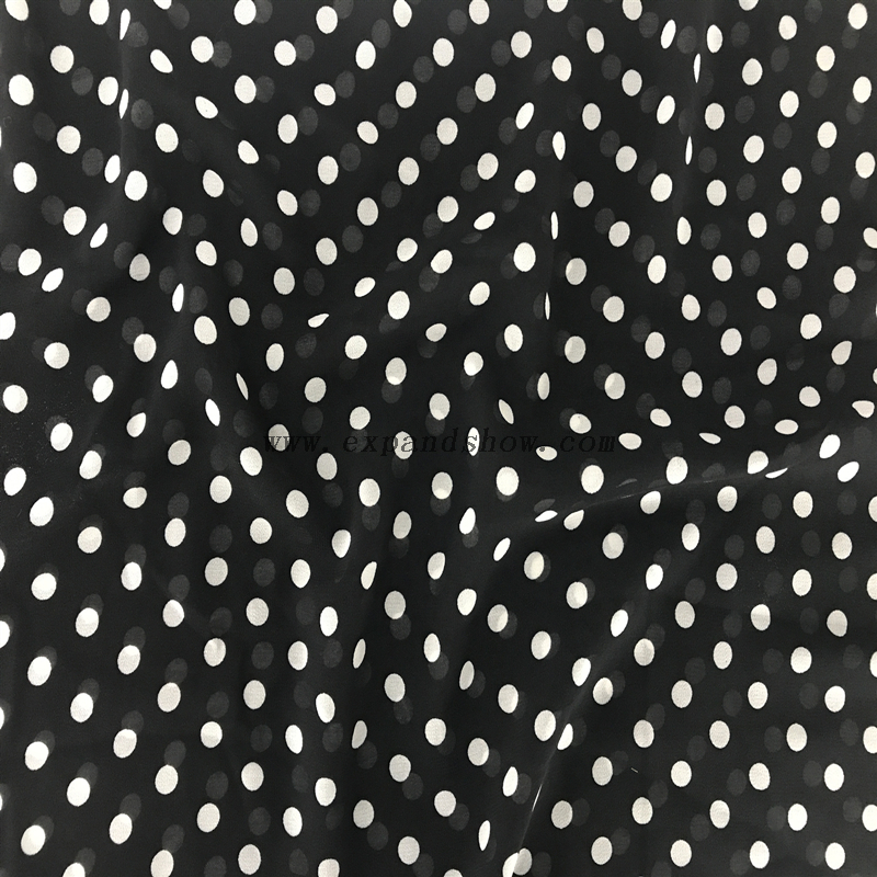 Fashion comfortable 100% Polyester chiffon printing fabric