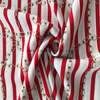 Rhombus printed fabric 