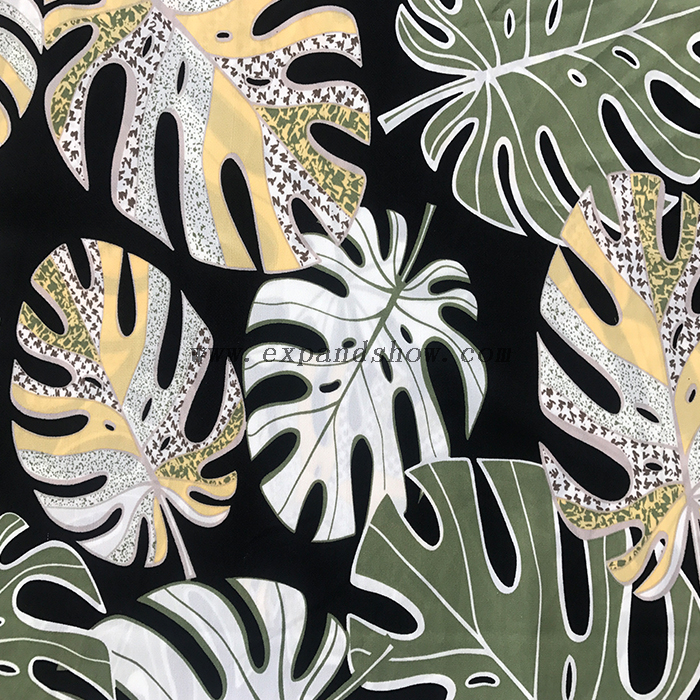 Rhombus printed fabric 