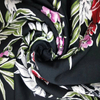 Fancy women dresses fabric polyester dty puff printed 