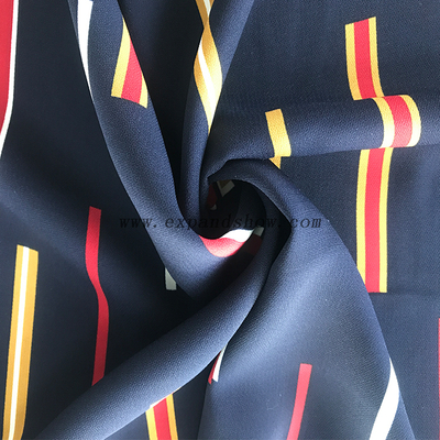 Rhombus printed fabric 