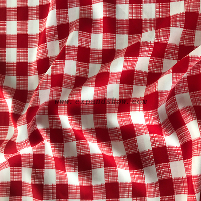 Rhombus printed fabric 