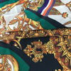 Rhombus printed fabric 