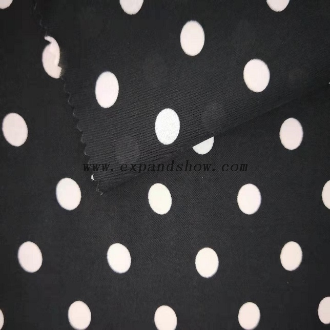 fancy women dresses fabric polyester 180CEY Printed 