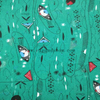 Fancy printed women dresses fabric polyester chiffon crinkle fabric 