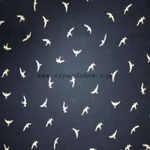 Fancy women dresses fabric polyester high quality soft moss crepe dobby georgette printed 