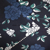 fancy women dresses fabric polyester double layer four way stretch printed 