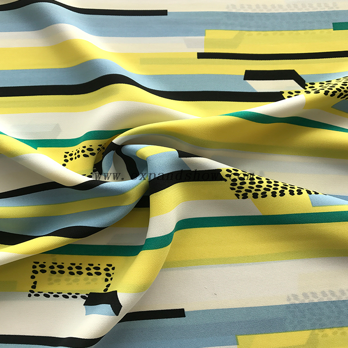 Rhombus Printed Fabric 