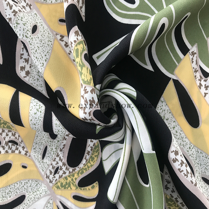 Rhombus printed fabric 