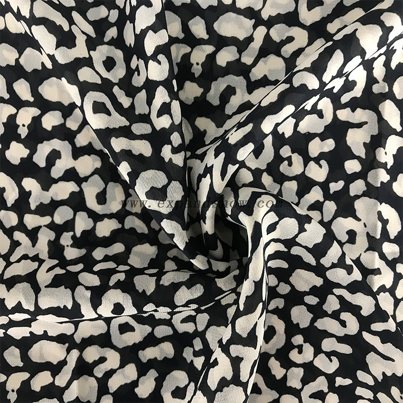100DChiffon Print Fabric 