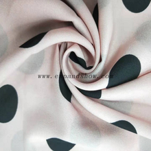 Fancy women dresses fabric polyester tissue faille crepe 
