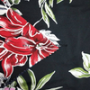 Fancy women dresses fabric polyester dty puff printed 