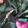 Fancy printed women dresses fabric polyester chiffon digital fabric 
