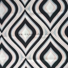 fancy women dresses fabric polyester full way stretch printed 