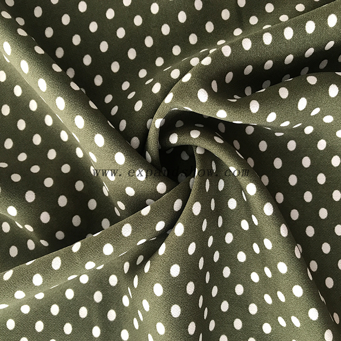 Rhombus printed fabric 