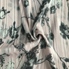 Beautiful silver stripe fabric 