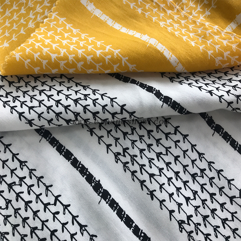 Rayon Printed Fabric