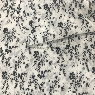 China textile wholesale new popular cheap chiffon printed fabric