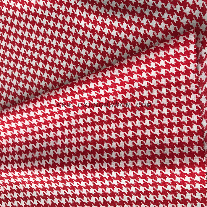 Rhombus Printed Fabric 