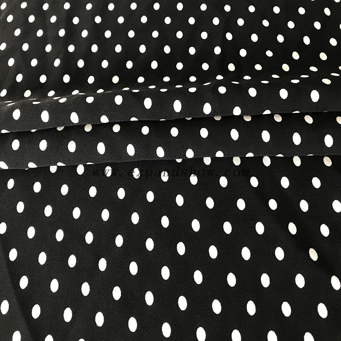 Rhombus printed fabric 