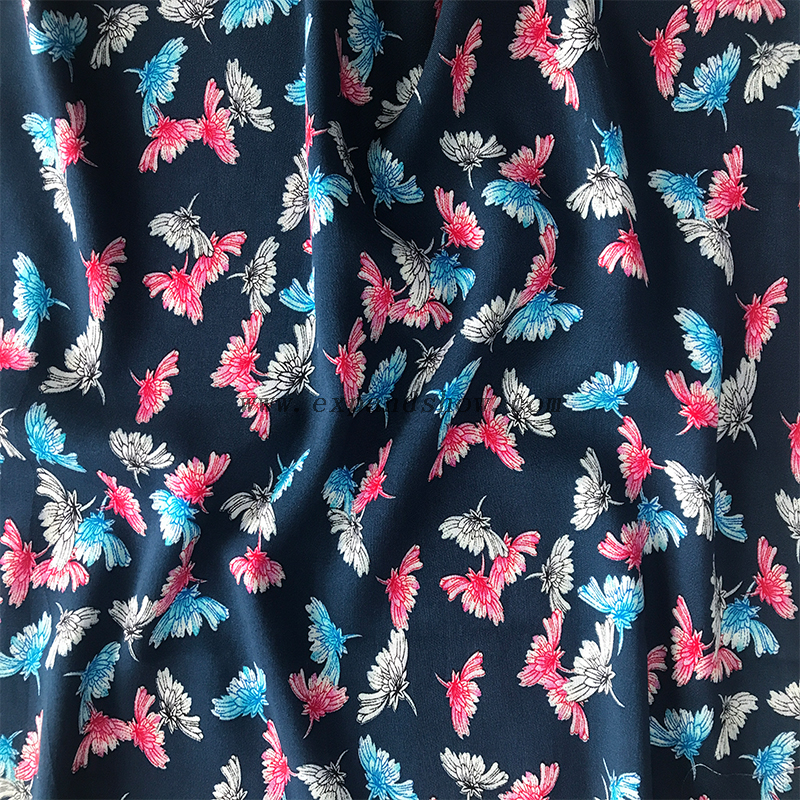 Rayon Printed Fabric