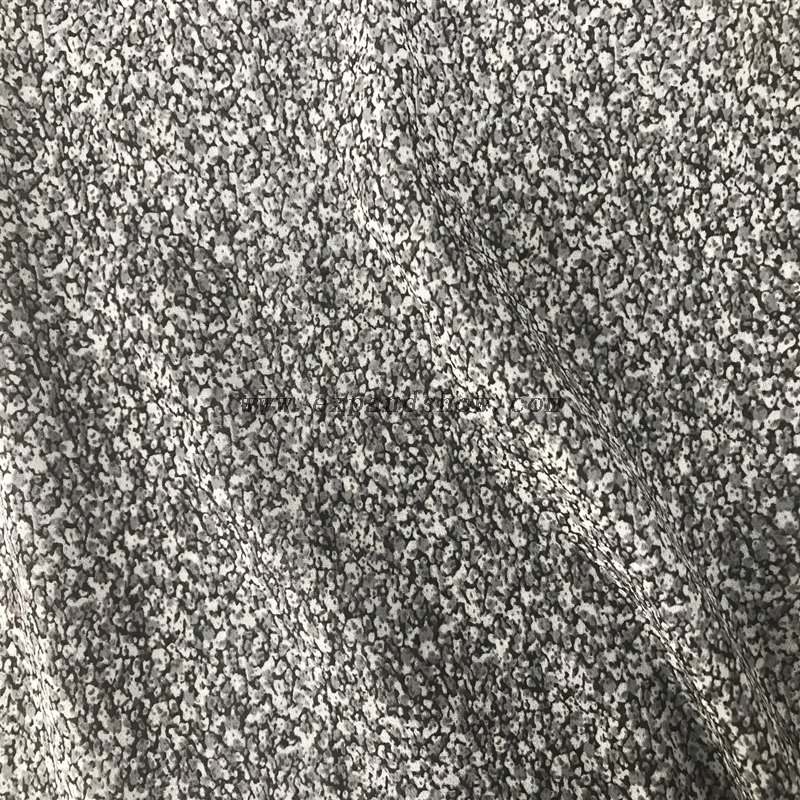 Factory supply printed polyester chiffon fabric for women dress