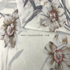 High quality pleated printed chiffon fabric for dress