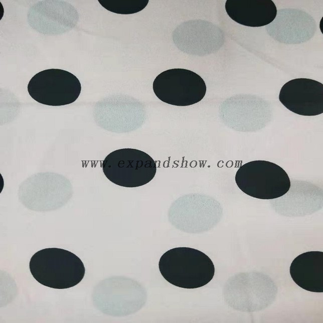 Fancy women dresses fabric polyester tissue faille crepe 