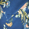 Fancy women dresses fabric polyester tissue faille crepe spandex printed 