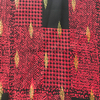 Rhombus printed fabric 