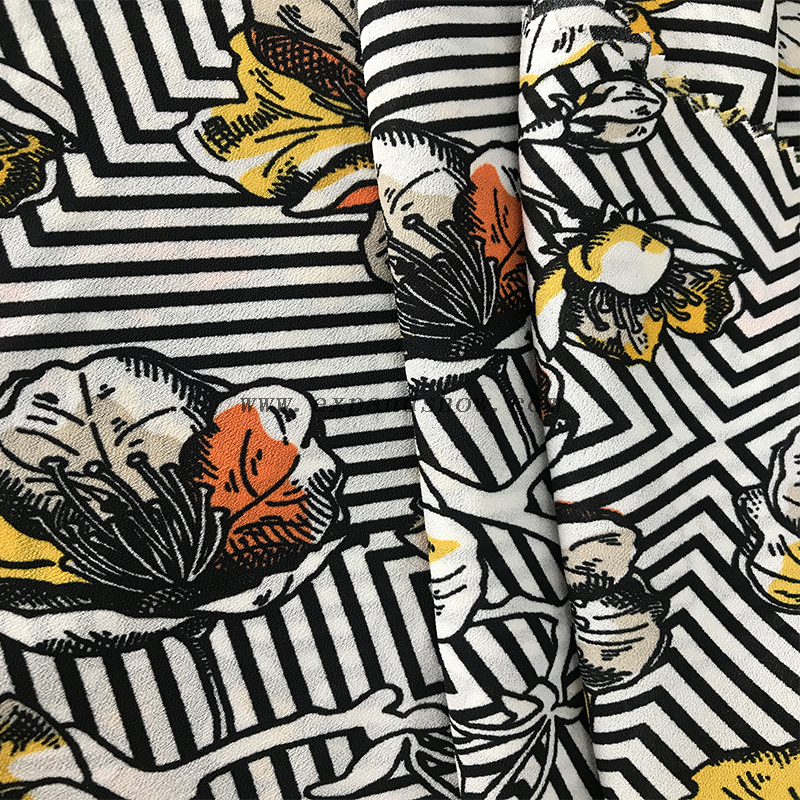 Dobby Georgette fabric 