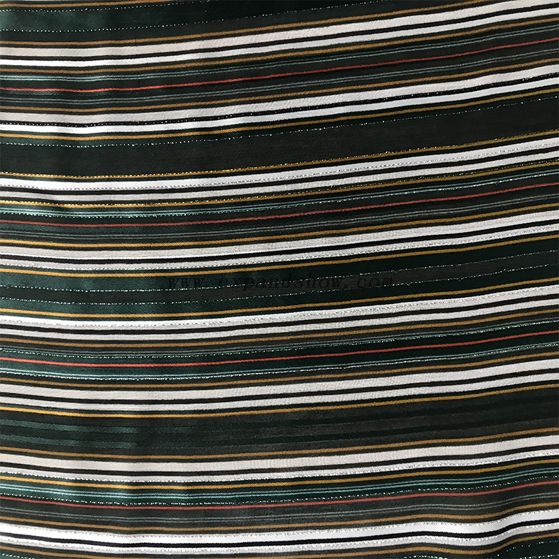 Beautiful silver stripe fabric 