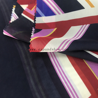 Wholesale 100% polyester 100d Chiffon printed Fabric for dresses