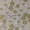 Fancy women dresses fabric polyester chiffon slub catioic jacquard dyed 