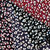 Rhombus printed fabric 