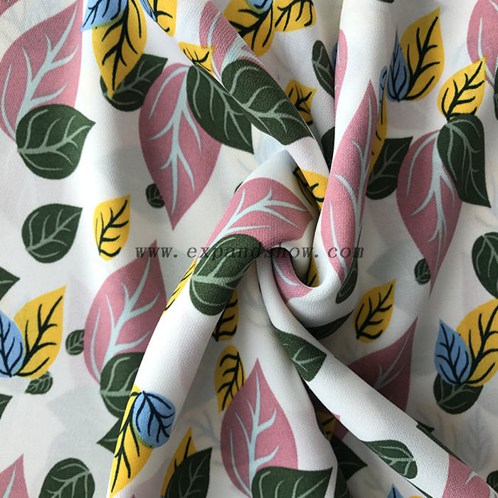 Rhombus printed fabric 