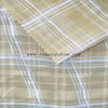 Fancy women dresses fabric polyester chiffon check printed 