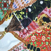 Fancy women dresses fabric polyester tissue faille crepe 