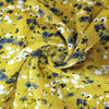 Fancy women dresses fabric polyester chiffon crinkle fabric printed 