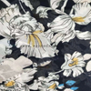 Fancy women dresses fabric polyester high quality chiffon crinkle stripe dyed 
