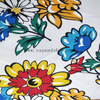 Fancy women dresses fabric polyester canvas printed fabric 