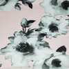 Fancy women dresses fabric polyester scuba printed 