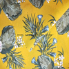 Fancy women dresses fabric polyester tissue faille crepe printed