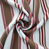 Fancy women dresses fabric polyester high quality wool peach printed