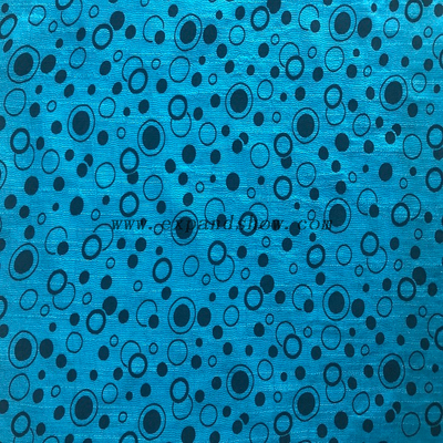 Fancy women dresses fabric tuwa printed fabric 