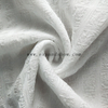 fancy women dresses fabric polyester high quality bubble chiffon dyed 